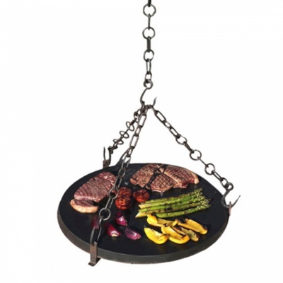 Kadai Stone Griddle with hanging Chains